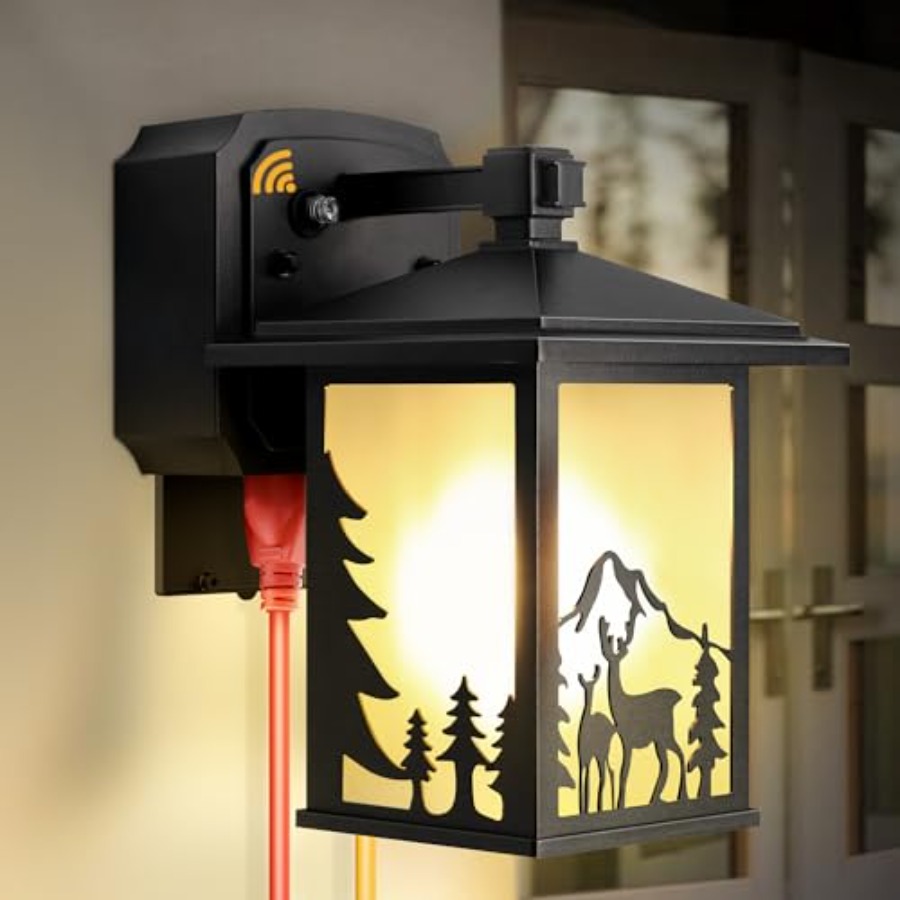 Porch Lights with GFCI Outlet  - Outdoor Lighting No Outlet のレビューと価格