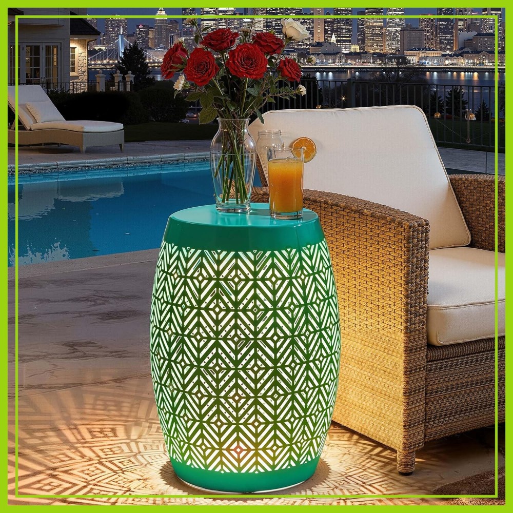 Large Side Table Outdoor, 18