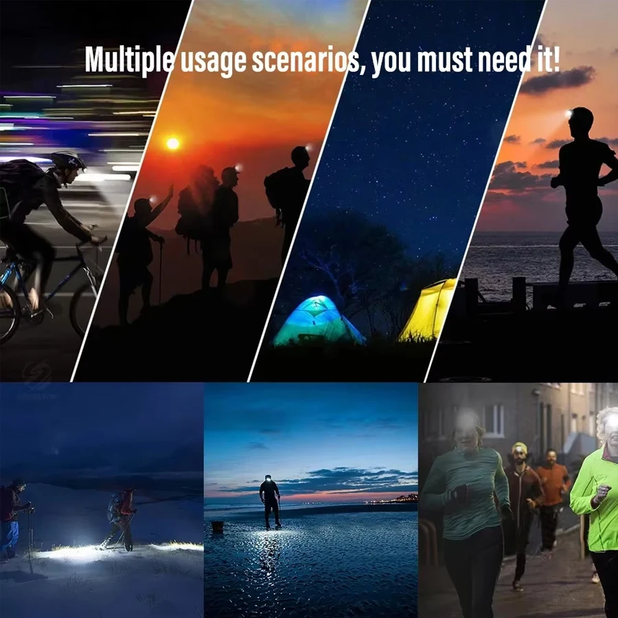Strong Light Headlamp Portable - Outdoor Lighting With Sensor のレビューと価格