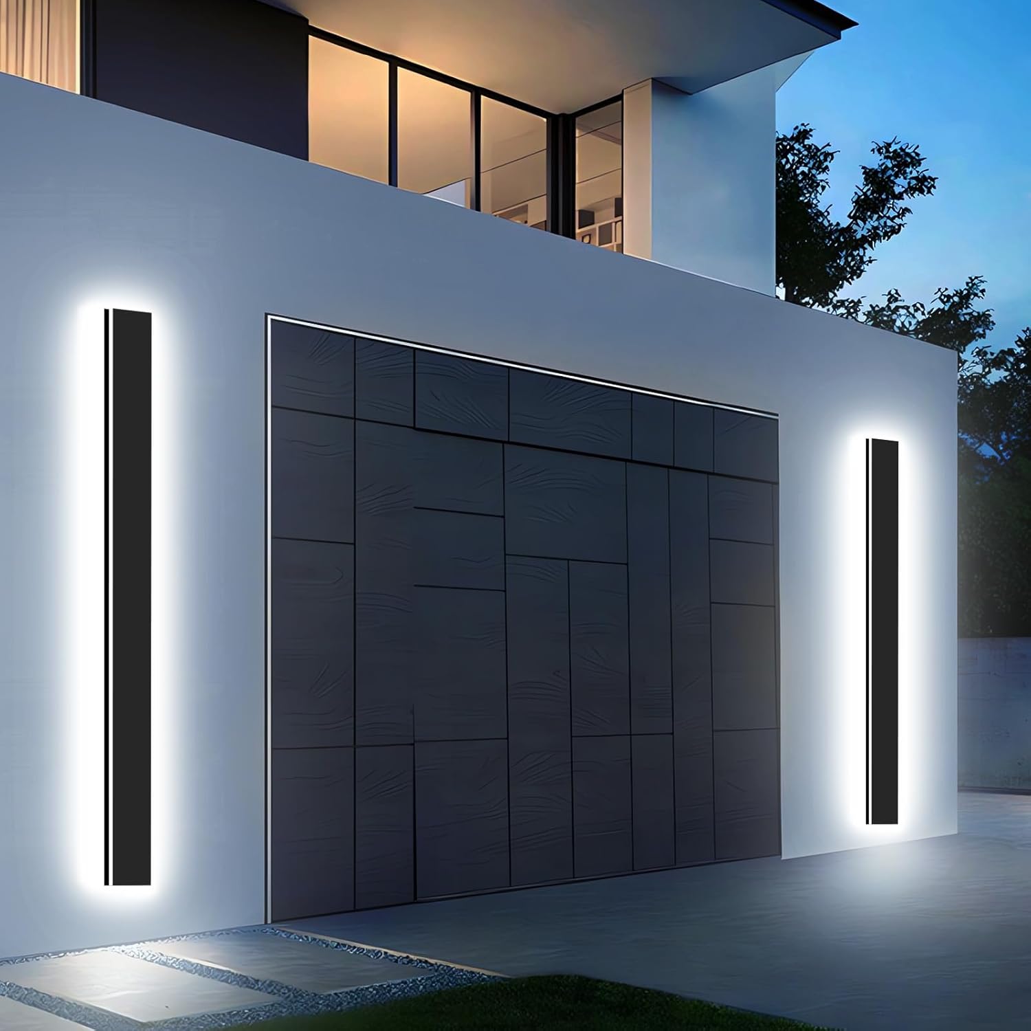 47inch 2pcs Modern Outdoor Wal - Outdoor Lighting Sconce のレビューと価格