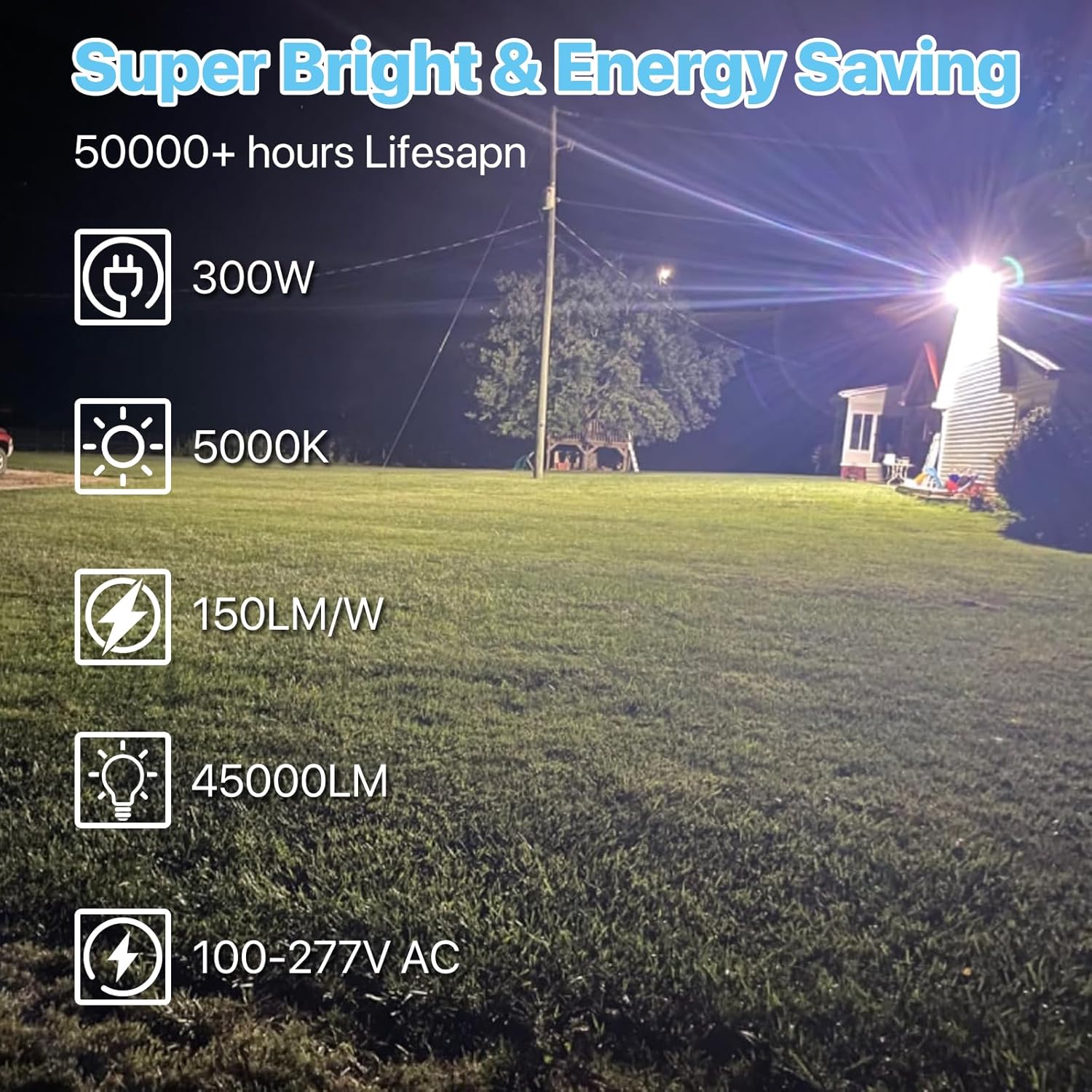 300W LED Parking Lot Light wit - Photocell Outdoor Lighting のレビューと価格