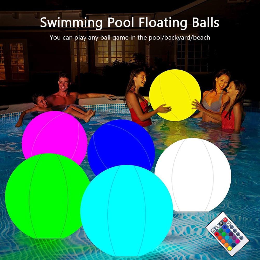 Inflatable Pool Beach Ball Lum - Outdoor Lighting Around Pool のレビューと価格