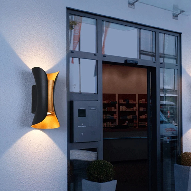 LED Wall Lamp 10W Aluminum IP6 - Outdoor Lighting Sconce のレビューと価格