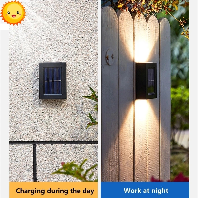 Solar LED Outdoor Light Solar  - Outdoor Lighting Sconce のレビューと価格