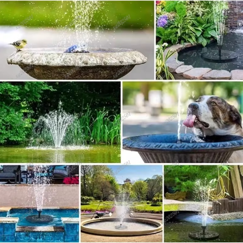 Outdoor Solar Bird Bath Founta - Outdoor Lighting Around Pool のレビューと価格