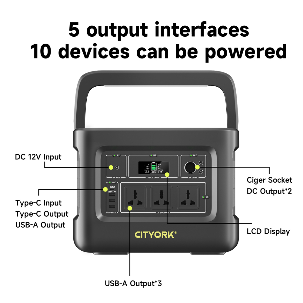 Portable Power Station 400W Po - Outdoor Lighting No Outlet のレビューと価格