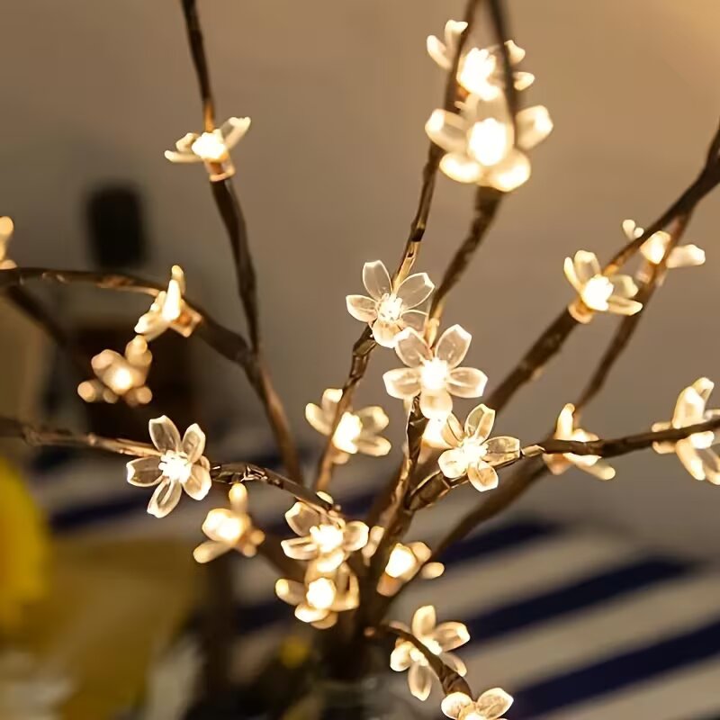 1/2PC 20LED Cherry Blossom Tre - Outdoor Lighting Lamps のレビューと価格