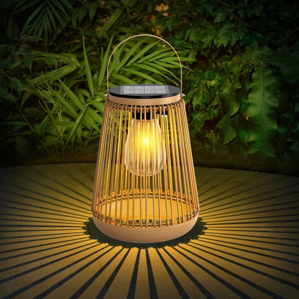 IP65 Waterproof Solar Rattan L - Outdoor Lighting Lamps のレビューと価格