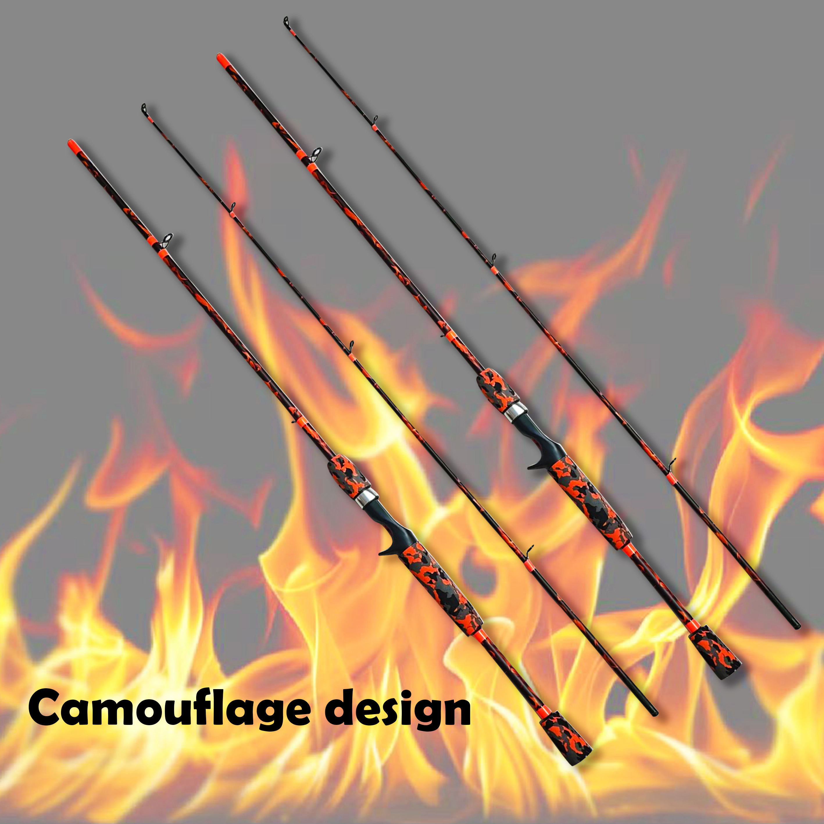 Beginner's Guide 1.8m 2-Sectio - Rock Light Camouflage のレビューと価格