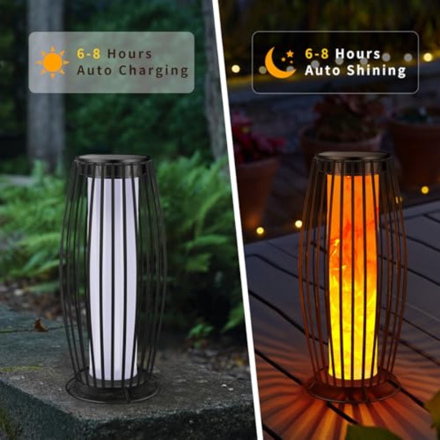 Solar Outdoor Floor Lamp Flick - Outdoor Lighting Lamps のレビューと価格