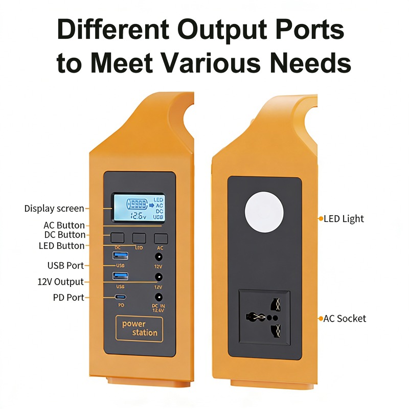 Portable Power Station 100W 15 - Photocell Outdoor Lighting のレビューと価格