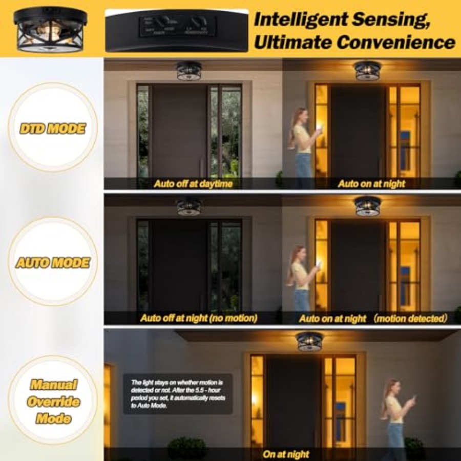 Motion Sensor Outdoor Ceiling  - Outdoor Lighting With Sensor のレビューと価格
