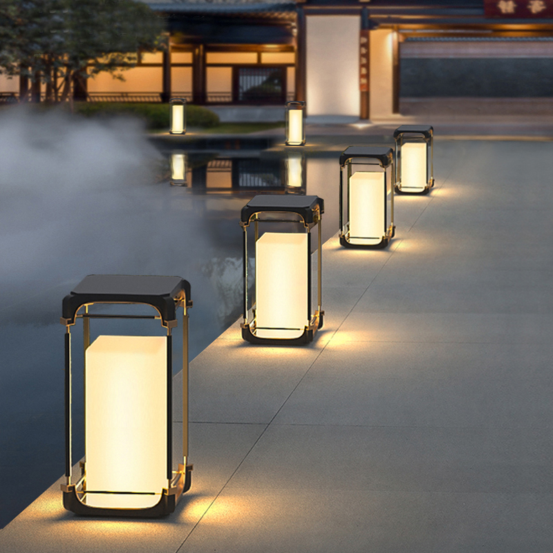 Luminous floor lamp courtyard  - Outdoor Lighting Lamps のレビューと価格