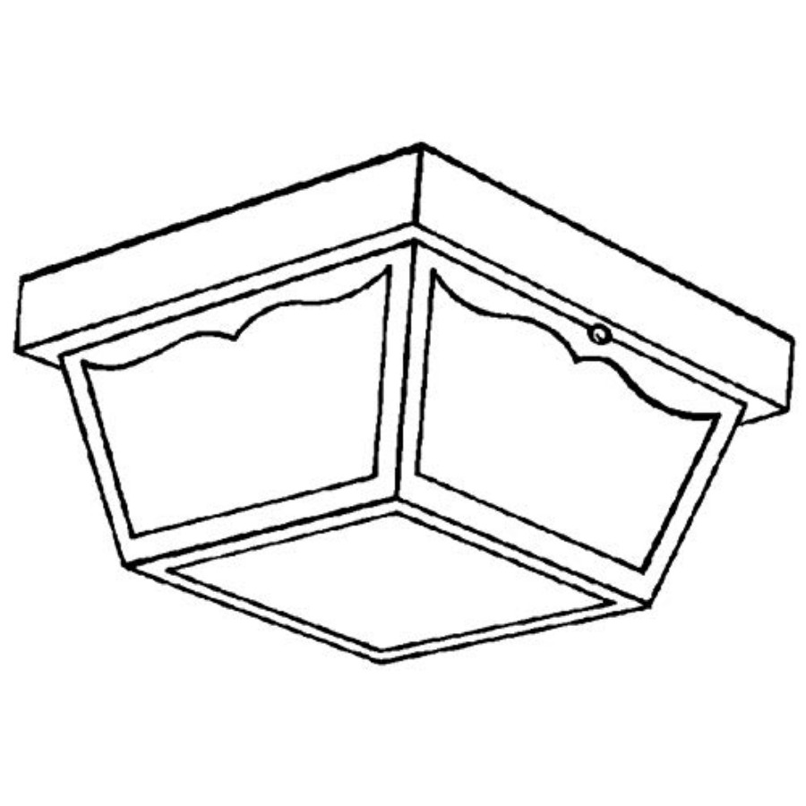 Indoor and Outdoor Flush Mount - Outdoor Lighting Patio のレビューと価格