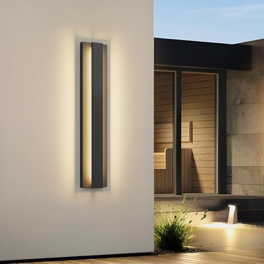 LamQee 23.6 ch Modern Outdoor  - Outdoor Lighting Sconce のレビューと価格