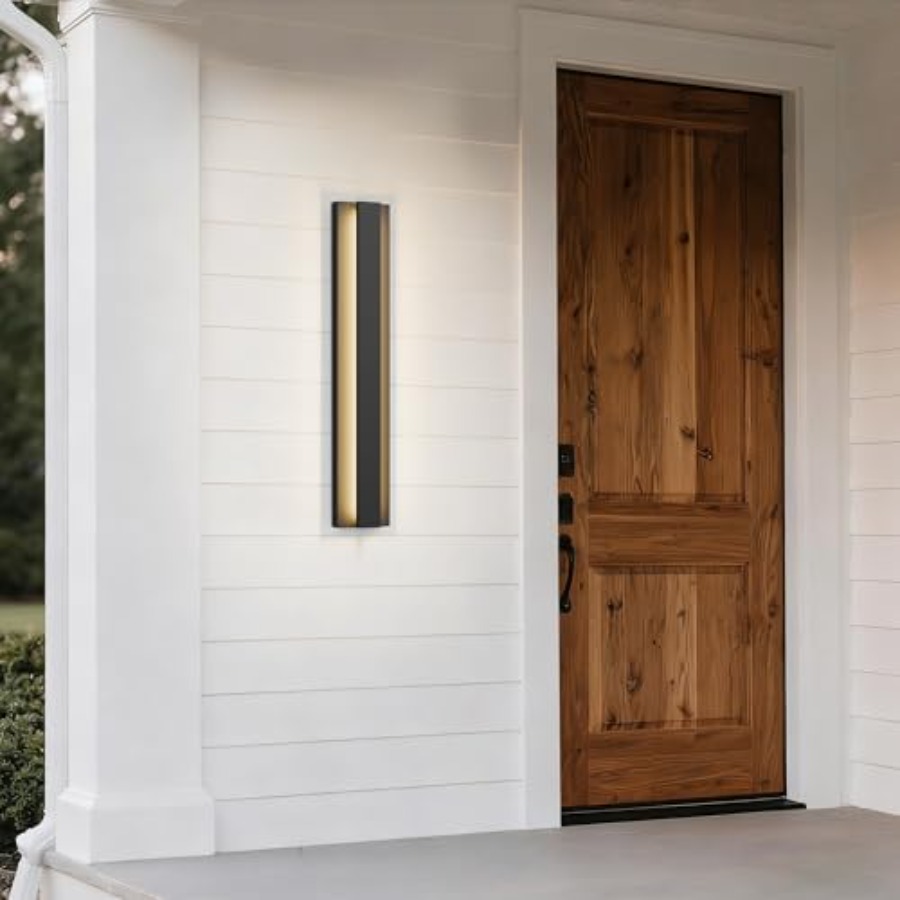 LamQee 23.6 ch Modern Outdoor  - Outdoor Lighting Sconce のレビューと価格
