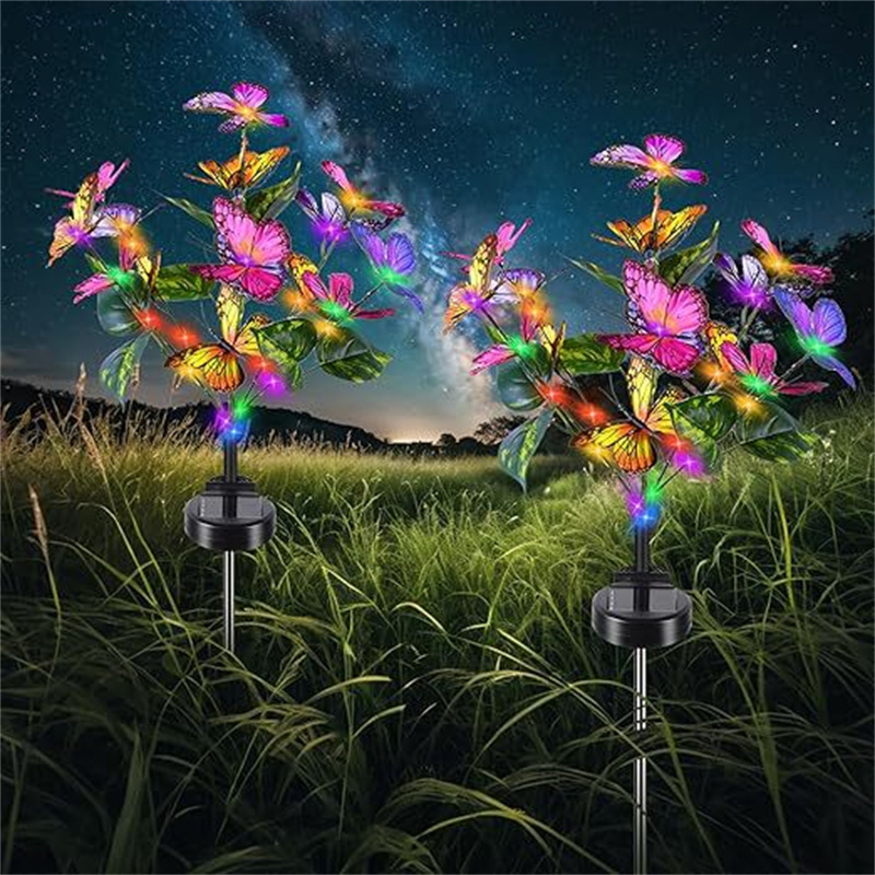 Simulation Butterfly Solar LED - Outdoor Lighting For Fence のレビューと価格