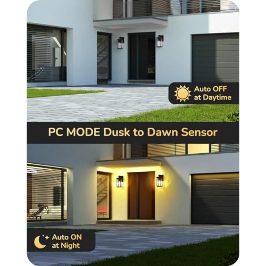 Outdoor Wall Light with GFCI O - Outdoor Lighting No Outlet のレビューと価格