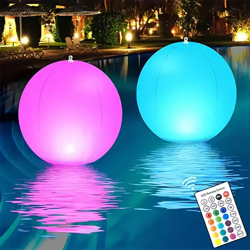 1-5PCS Floating Pool Lights wi - Outdoor Lighting Around Pool のレビューと価格