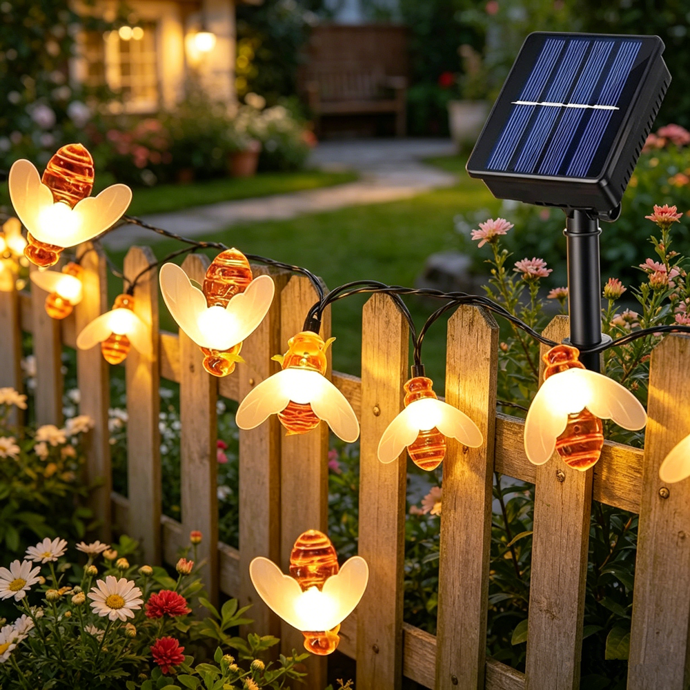 20/50/100LED 8 Mode Garden Lig - Outdoor Lighting For Fence のレビューと価格