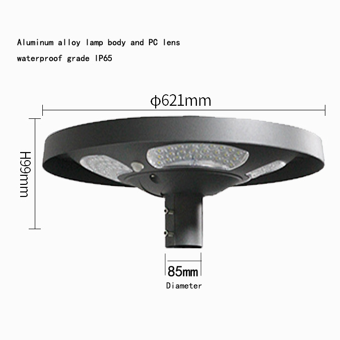 Waterproof IP65 UFO Solar LED  - Outdoor Lighting With Sensor のレビューと価格