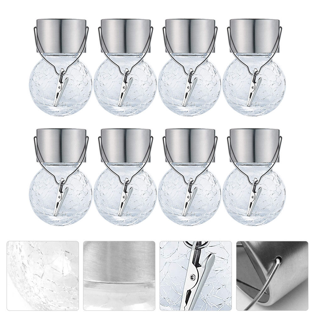 8Pcs Ultra Bright Solar Hangin - Outdoor Lighting Around Pool のレビューと価格