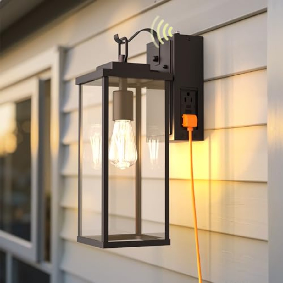 Upgraded Dusk to Dawn Outdoor  - Outdoor Lighting No Outlet のレビューと価格