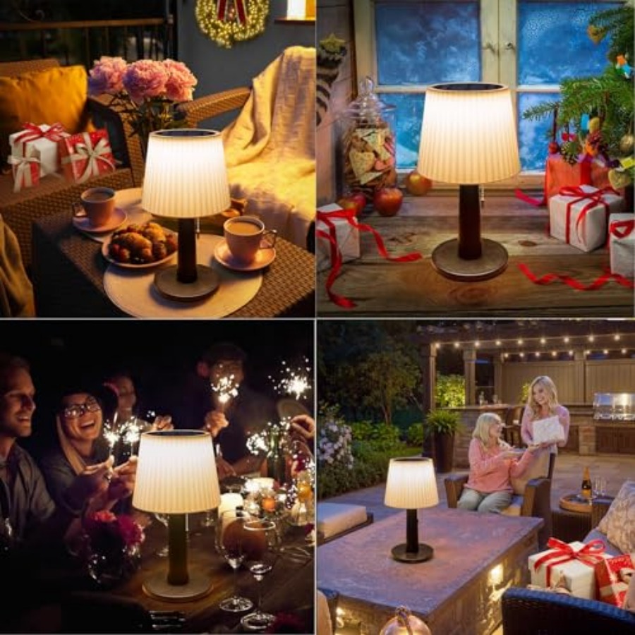 Solar Table Lamps Outdoor Indo - Outdoor Lighting Lamps のレビューと価格