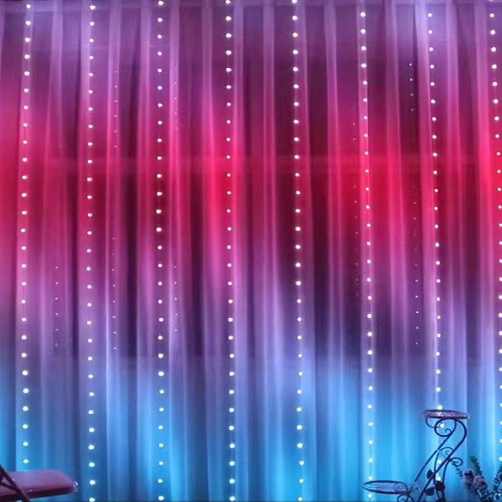 3M RGB Smart LED Curtain Light - Outdoor Lighting Lamps のレビューと価格