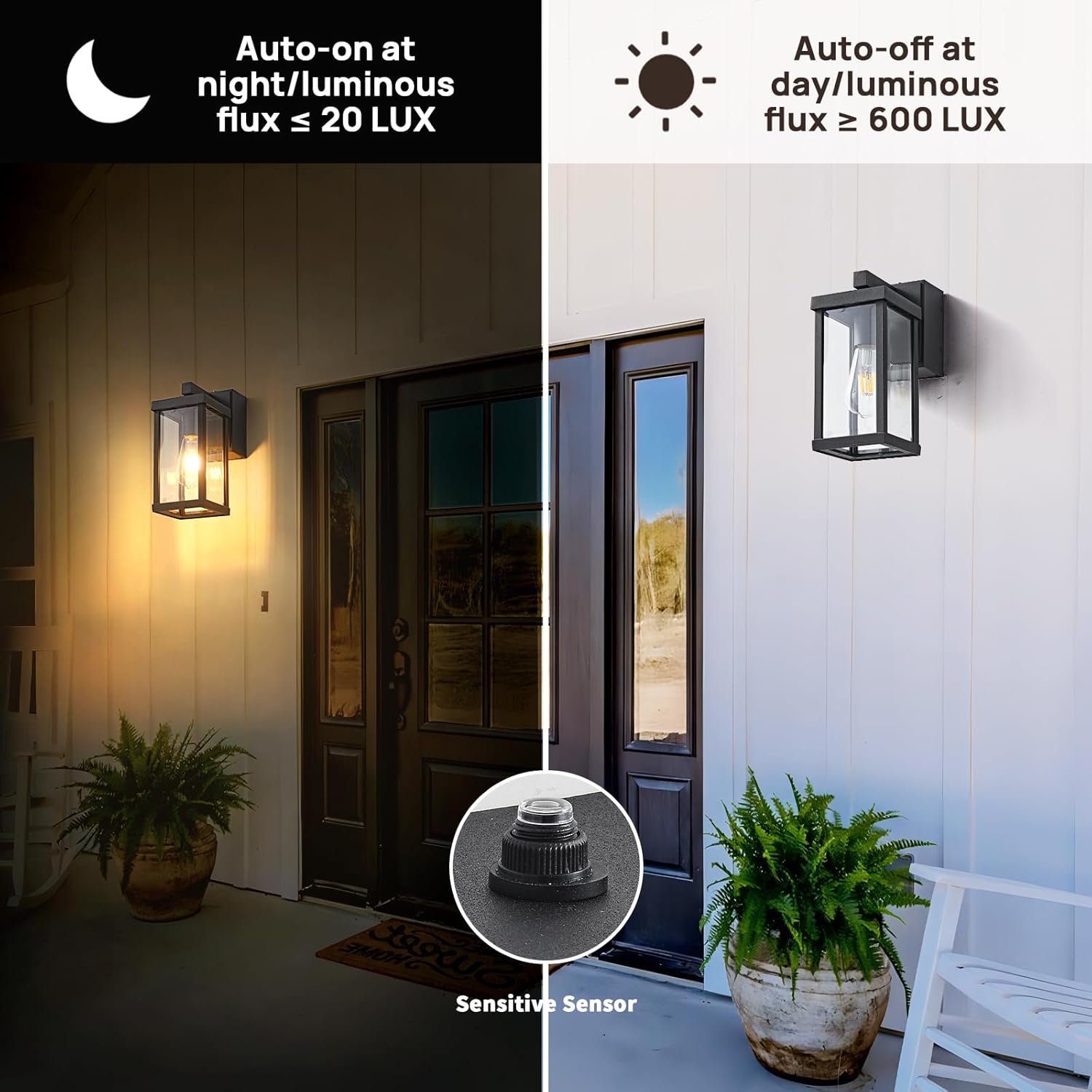 Porch Lights with GFCI Outlets - Outdoor Lighting No Outlet のレビューと価格