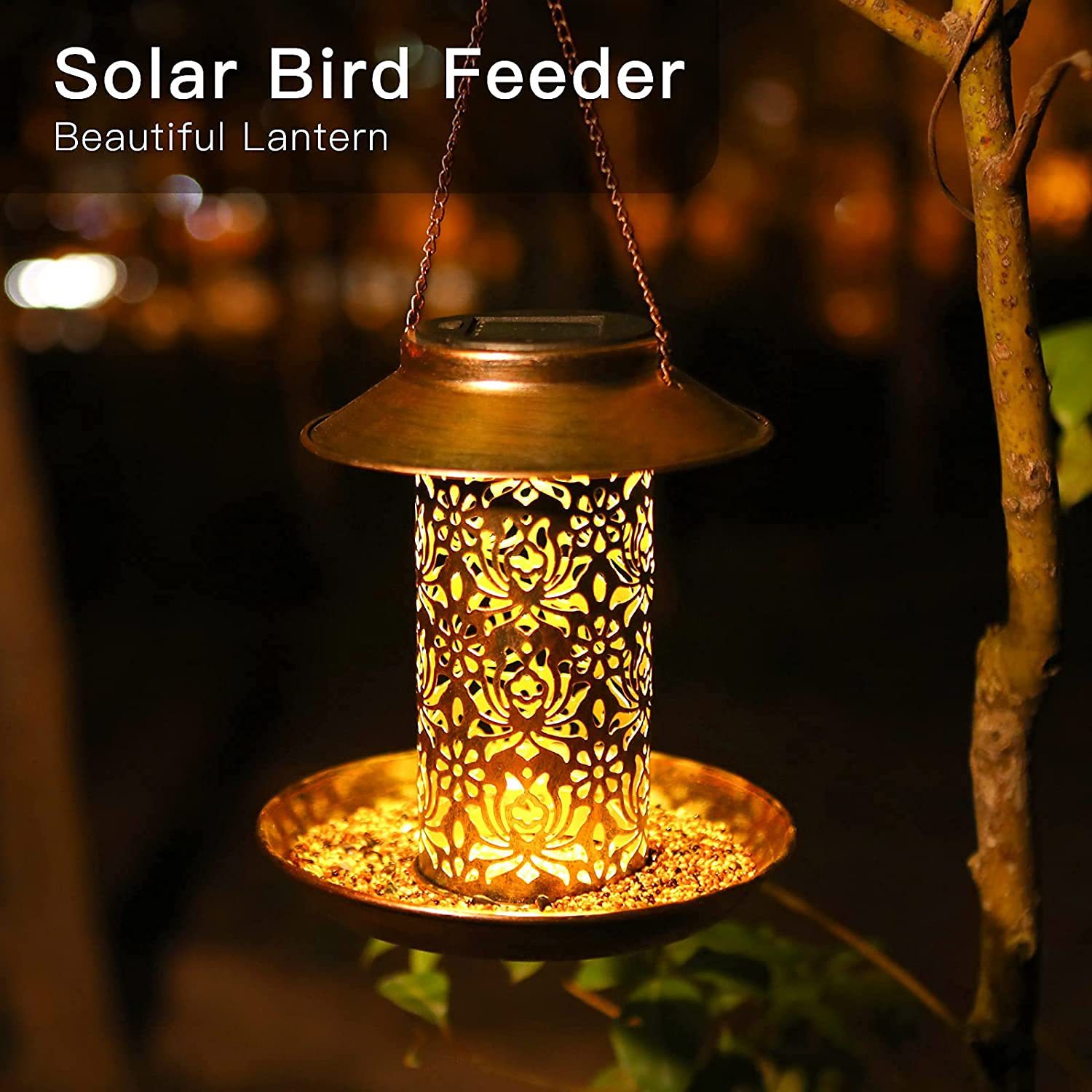 Hanging Bird House Metal Outdo - Outdoor Lighting Ideas For House のレビューと価格