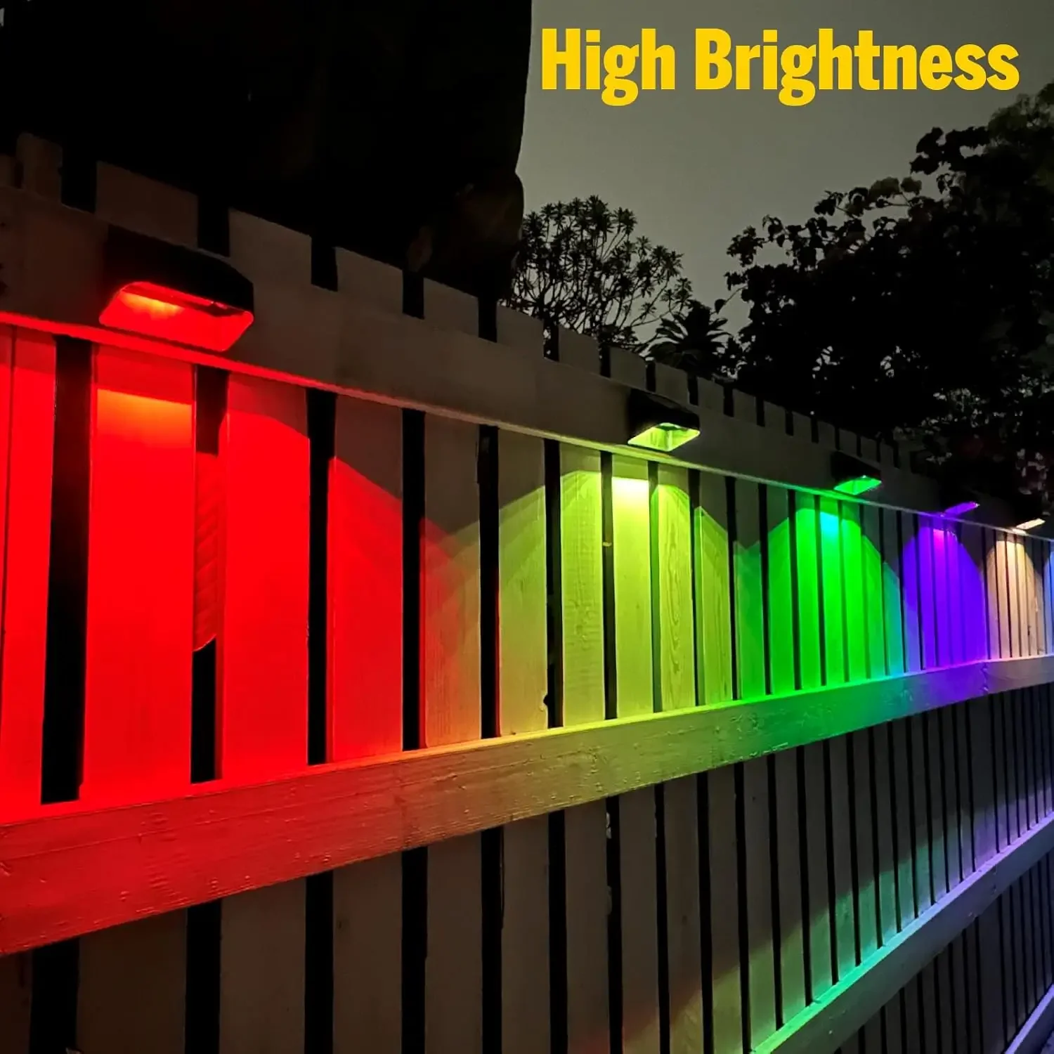 Brighter Solar Fence Lights 18 - Outdoor Lighting For Fence のレビューと価格