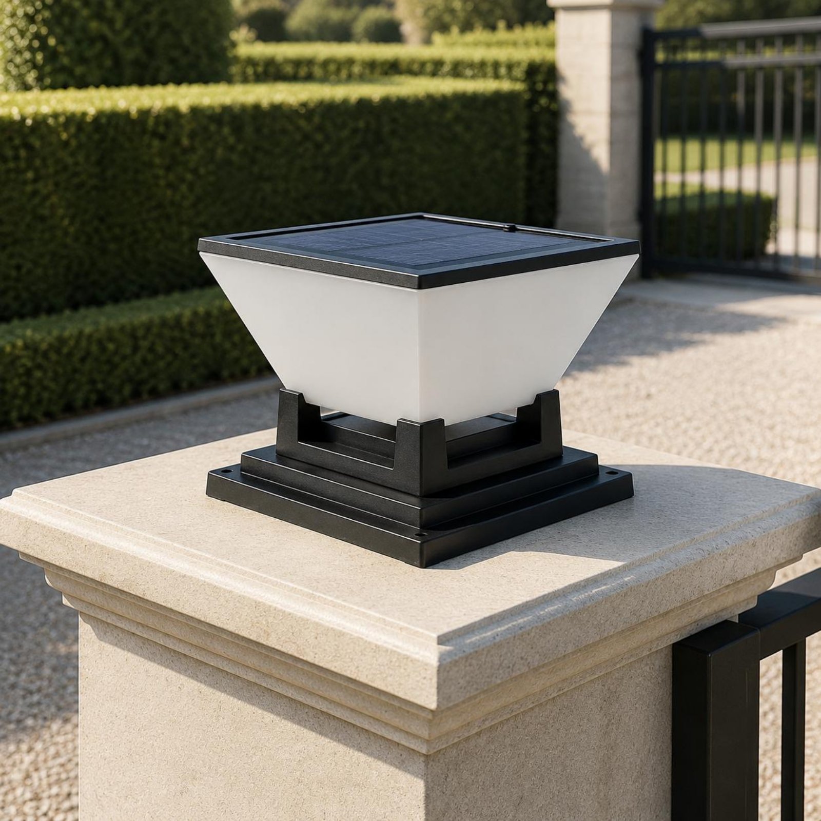 Solar Post Light Water Resista - Outdoor Lighting For Fence のレビューと価格